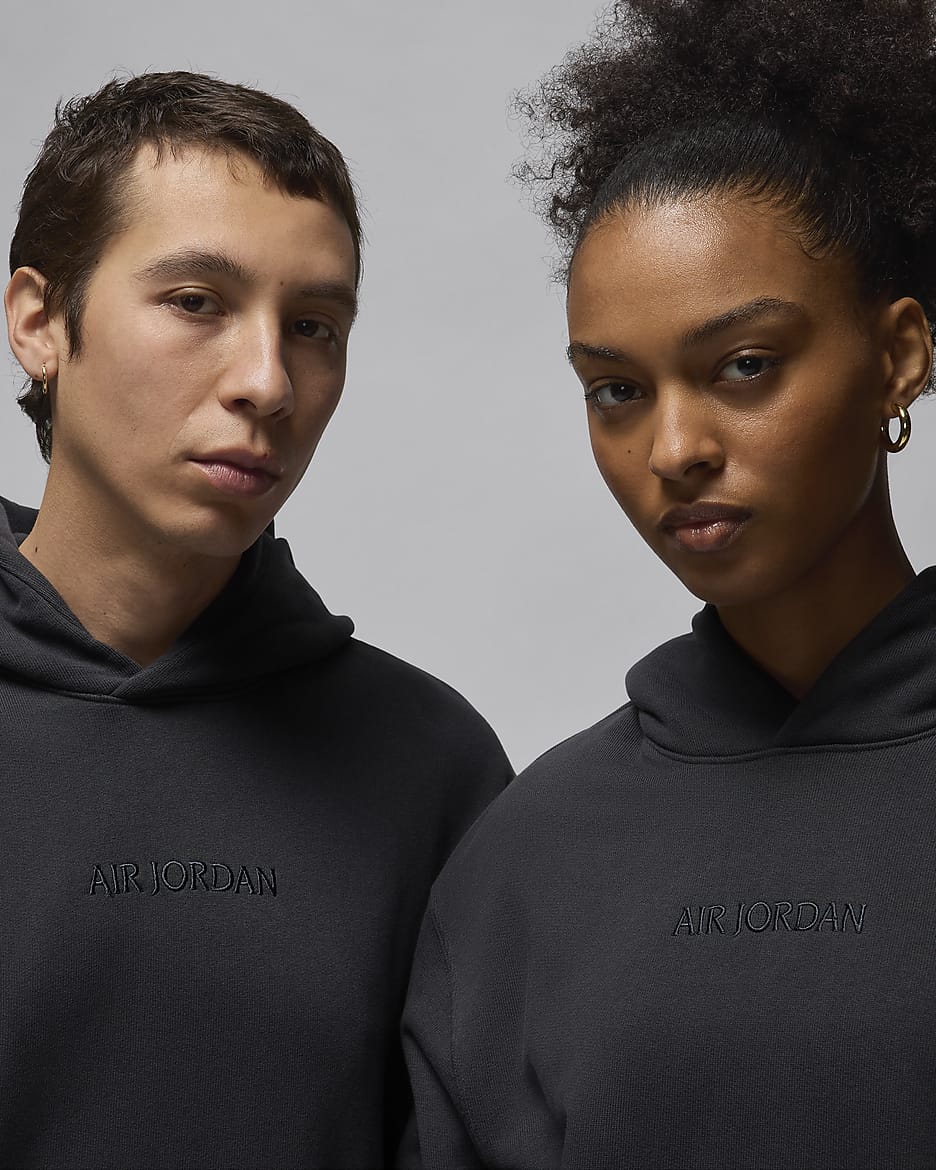 Air Jordan Wordmark Fleece Hoodie L
